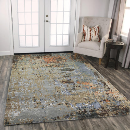 Finesse Contemporary rug, 10' x 14'.