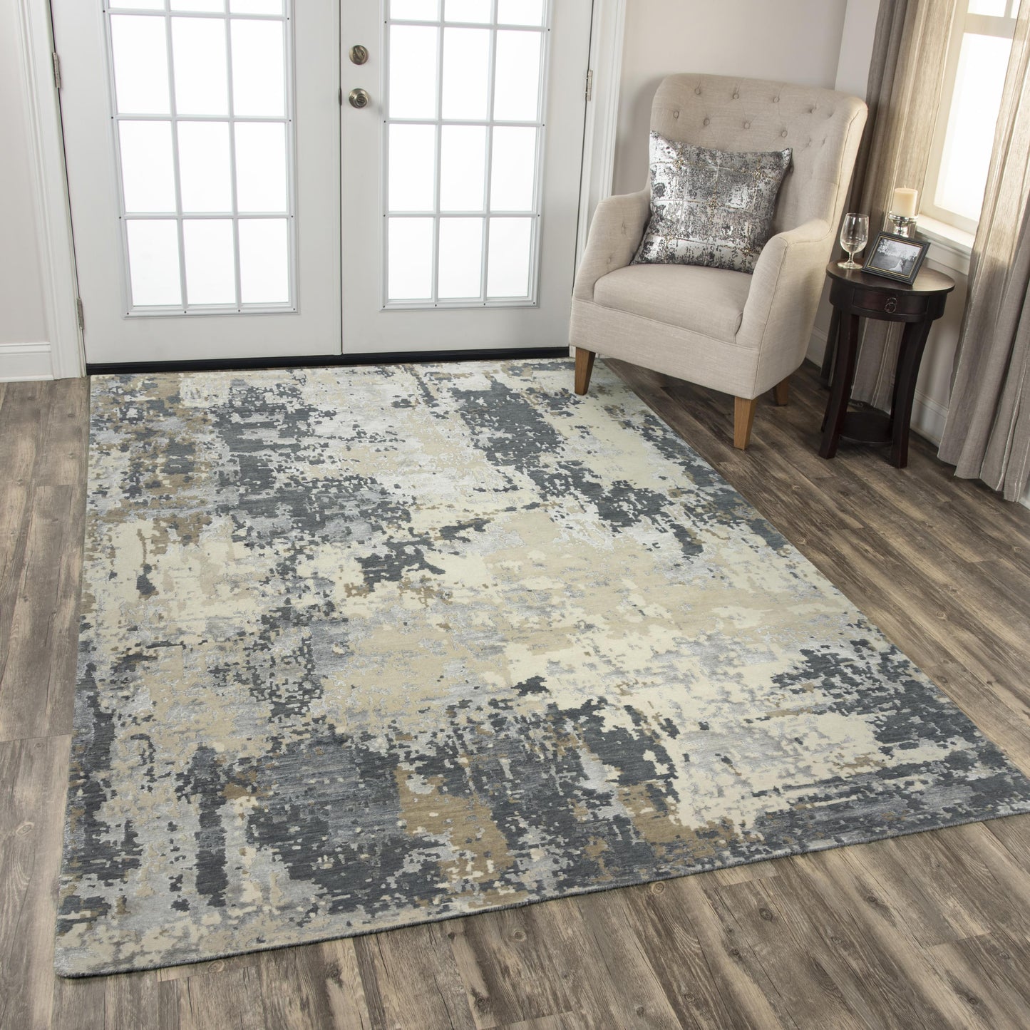 Product title: RIZZY HOME RUGS Finesse Contemporary 8' x 10' - FINFIN11200370810