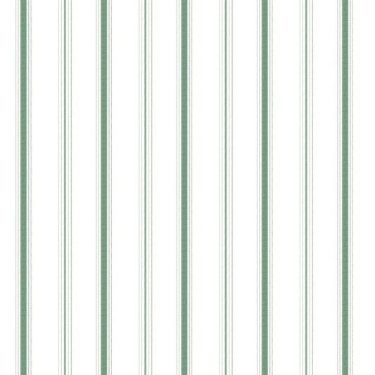 STOUT TEXTILES  MULTIPURPOSE,WOVENS TRADITIONAL, STRIPE EVERGREEN   - FINK-1