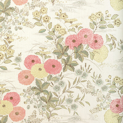 KRAVET COUTURE PRINT  PINK,YELLOW,YELLOW   - FIORELLA.716.0