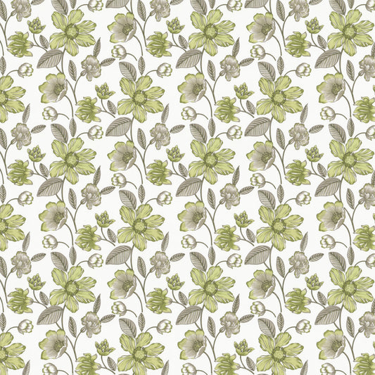 STOUT TEXTILES  MULTIPURPOSE,PRINT TRADITIONAL, FLORAL SEAFOAM,SEAMIST   - FLAI-3