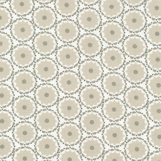 STOUT TEXTILES  MULTIPURPOSE,PRINT TRANSITIONAL,, CIRCLE BURLAP,FLAX,JUTE,LINEN   - FLEE-3