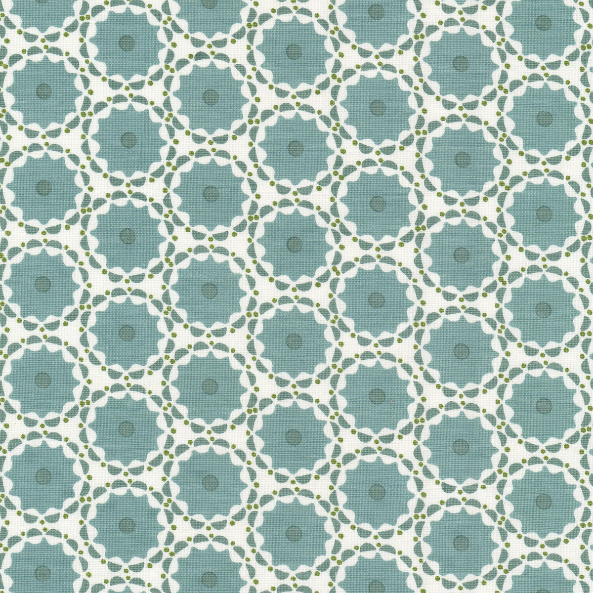 STOUT TEXTILES  MULTIPURPOSE,PRINT TRANSITIONAL,, CIRCLE NORSE,TEAL   - FLEE-4