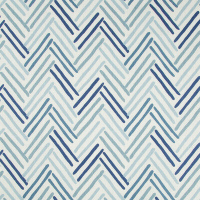 KRAVET BASICS PRINT MODERN BLUE,LIGHT BLUE,IVORY   - FLEET.515.0