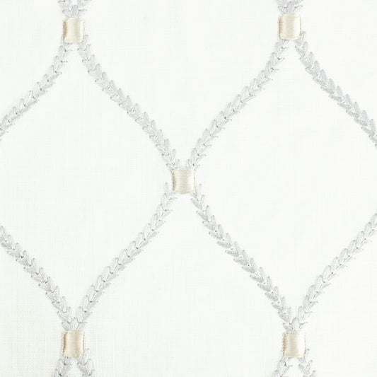 STOUT TEXTILES  MULTIPURPOSE,EMBROIDERIES TRADITIONAL, MEDALLION SILVER,CHROME   - FLIC-8