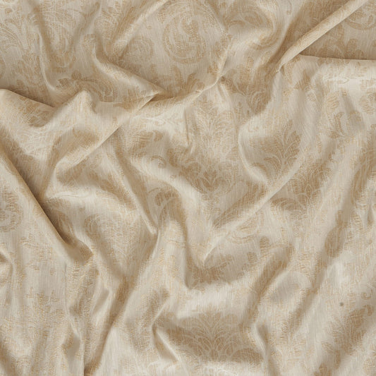 JF Fabrics FLOBERG 33 Fabric Traditional,Transitional,Contemporary,Floral Creme/Beige  Damask,Wide Width,Jacquard,Sheer - 7486533 J8231