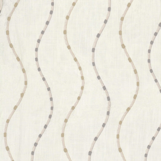 STOUT TEXTILES  DRAPERY,EMBROIDERIES TRANSITIONAL,, OGEE BAMBOO   - FLOC-1