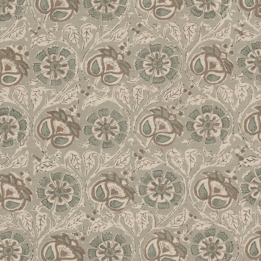 STOUT TEXTILES  MULTIPURPOSE,PRINT TRADITIONAL, FLORAL MINERAL   - FLOU-2