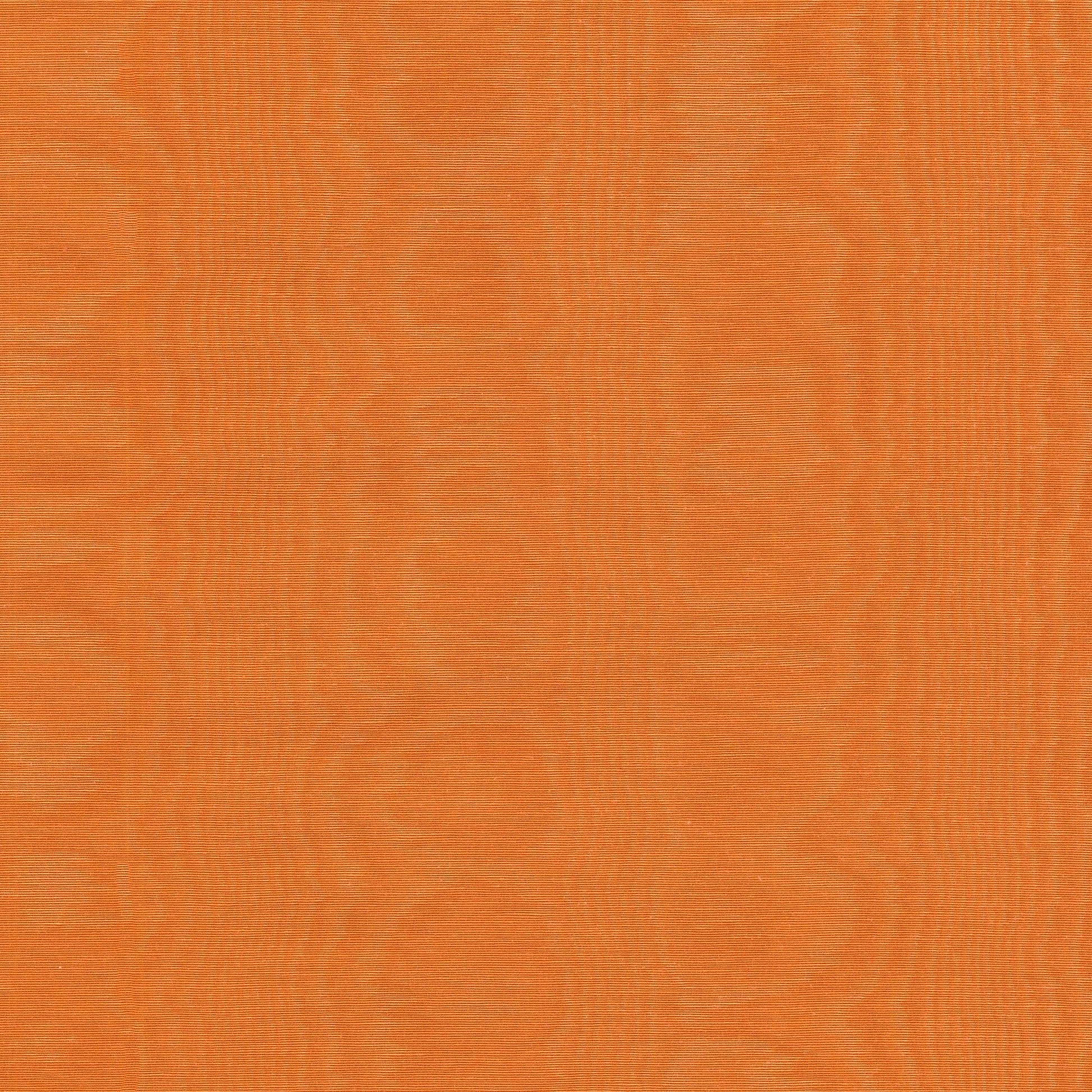 Bright orange woven fabric swatch with subtle texture; ideal for clothing or home decor.
