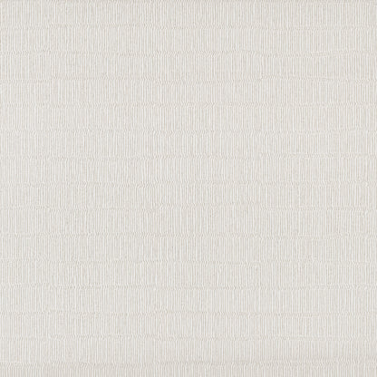 White and silver wallpaper with tectonic texture and subtle horizontal stripe pattern.