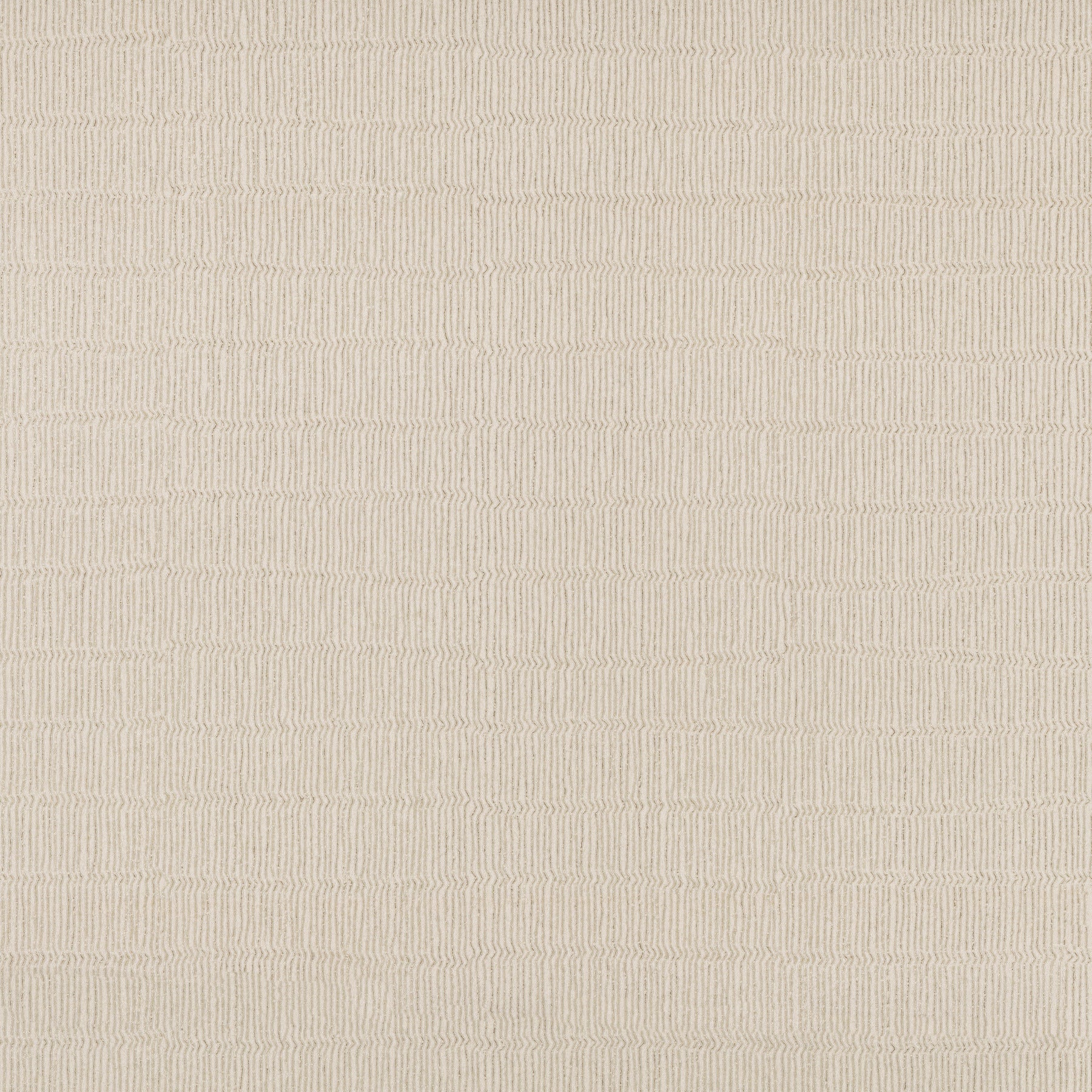 Beige textured wallpaper with a subtle horizontal ribbed pattern and almond-silver stripe design.