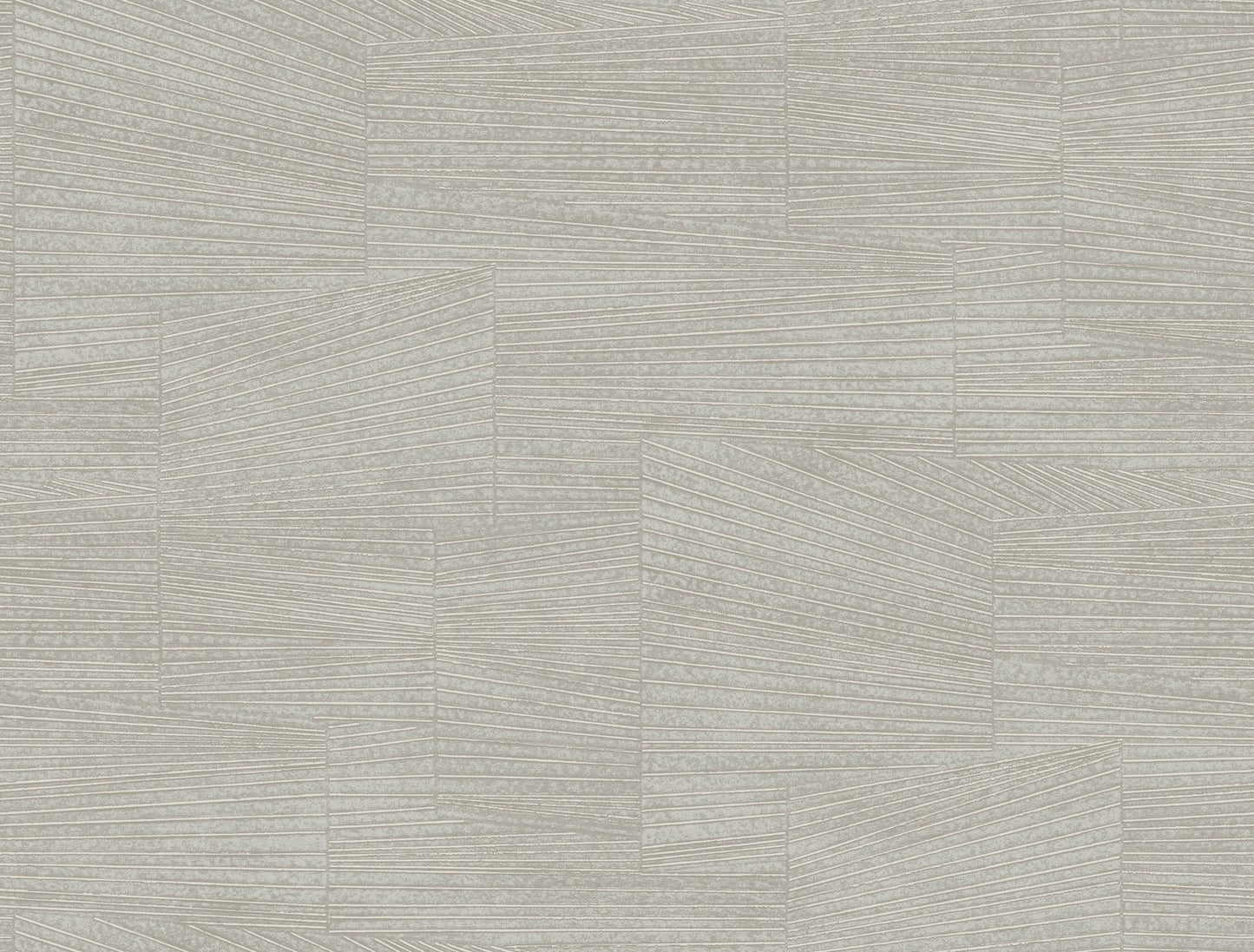 Grey geometric wallpaper with a subtle stone texture in a brick-like grid pattern.