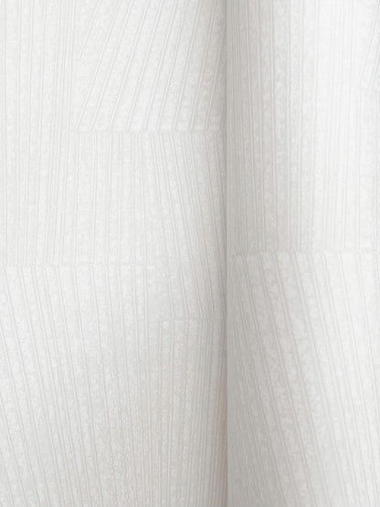 York Wallcoverings Formations Higher Ground Geo Alabaster Wallpaper Modern Geometrics Whites and Off-Whites   - FM1033