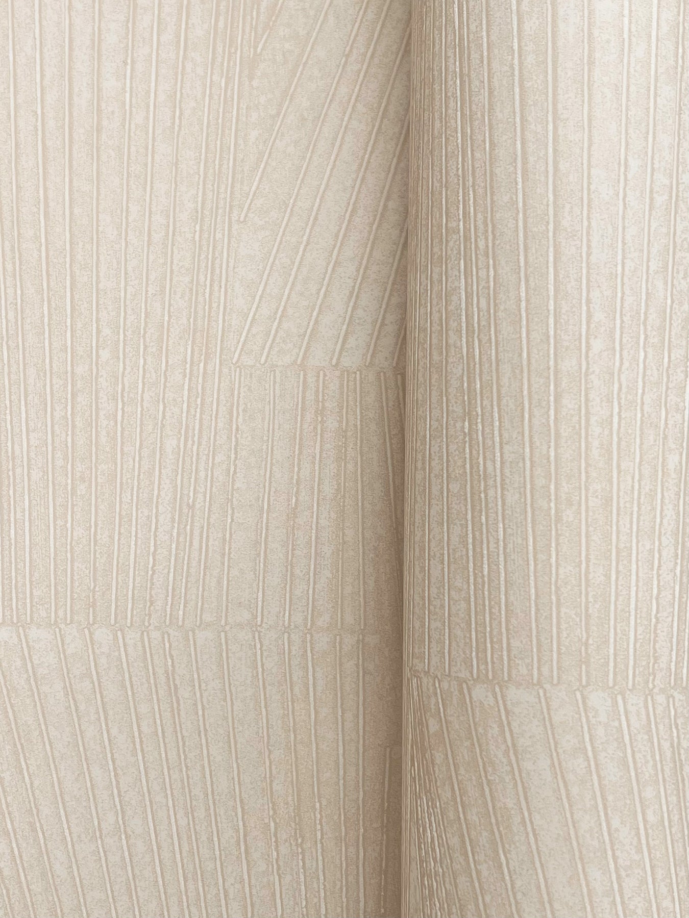 York Wallcoverings Formations Higher Ground Geo Straw Wallpaper Modern Geometrics Beiges   - FM1034