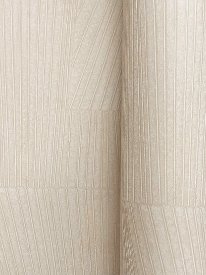 York Wallcoverings Formations Higher Ground Geo Straw Wallpaper Modern Geometrics Beiges   - FM1034