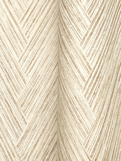 York Wallcoverings Formations Thatched Chevron Terracotta Wallpaper Transitional Chevron Reds   - FM1053