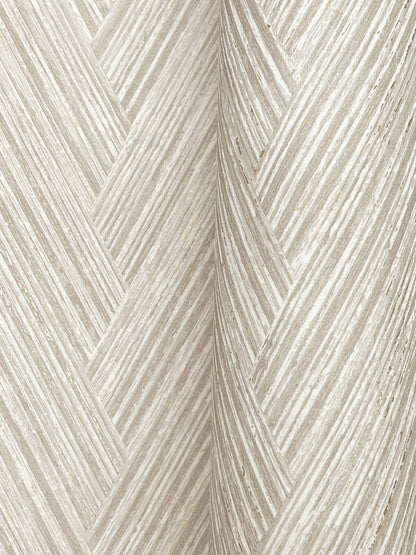 York Wallcoverings Formations Thatched Chevron Linen Wallpaper Transitional Chevron Browns   - FM1056