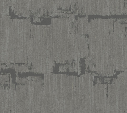York Wallcoverings Formations Rhythm and Rhyme Charcoal Wallpaper Modern Geometrics Greys   - FM1062