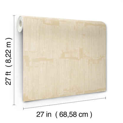 York Wallcoverings Formations Rhythm and Rhyme Straw Wallpaper Modern Geometrics Yellows   - FM1063