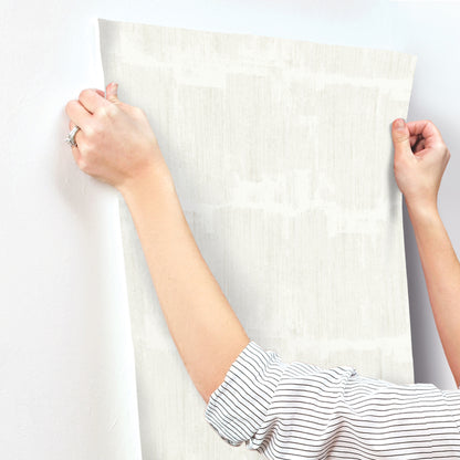 York Wallcoverings Formations Rhythm and Rhyme White Wallpaper Modern Geometrics Whites and Off-Whites   - FM1064