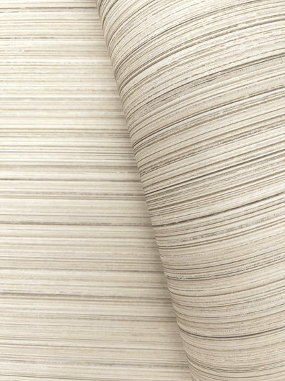 York Wallcoverings Formations Alignment Taupe Wallpaper Traditional Stripes Beiges   - FM1076