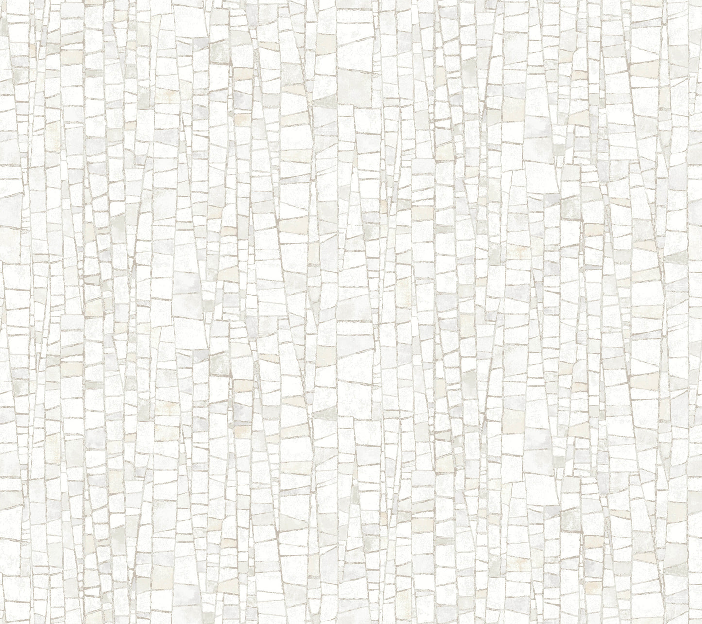 York Wallcoverings Formations Kaleidoscopic Soft Neutral Wallpaper Modern Geometrics Whites and Off-Whites   - FM1083