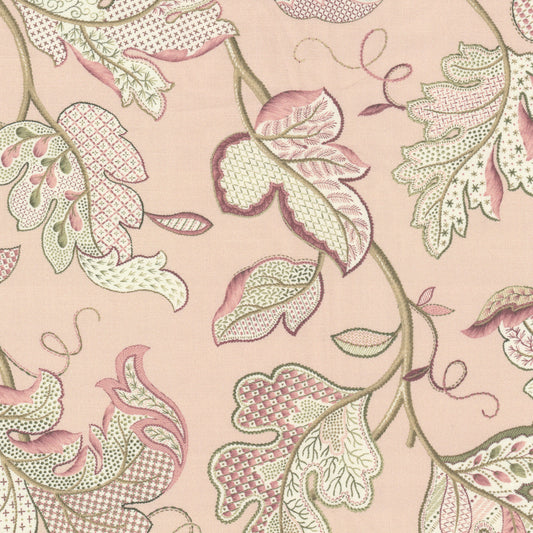 STOUT TEXTILES  MULTIPURPOSE,PRINT TRADITIONAL, JACOBEAN BLUSH   - FORE-2