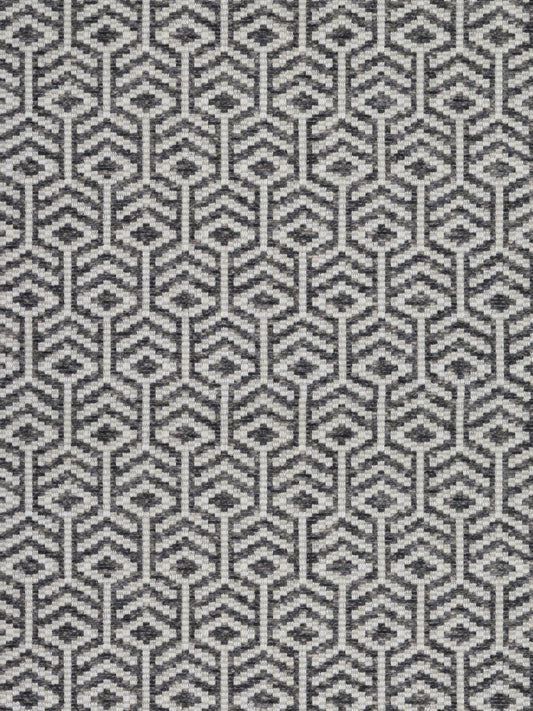 SCALAMANDRE  AXIAL FABRIC PEWTER   - FO 00011417