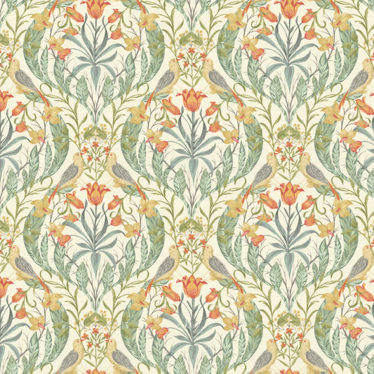 STOUT TEXTILES  MULTIPURPOSE,PRINT TRANSITIONAL,, FLORAL APPLE,SEEDLING,SPRING   - FRED-1