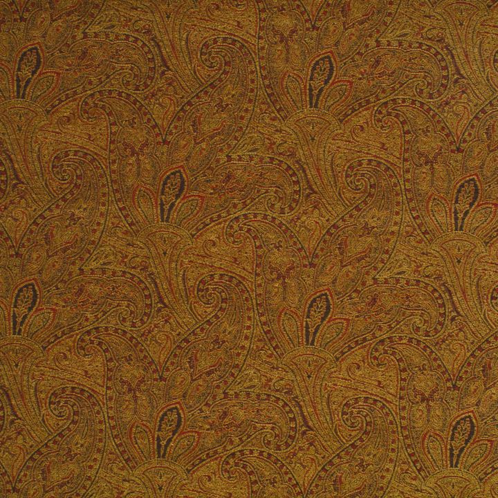 SCALAMANDRE OUTLET  FABRIC RAJON  FABRIC TOBACCO, RUSSETT   - FR A8813584