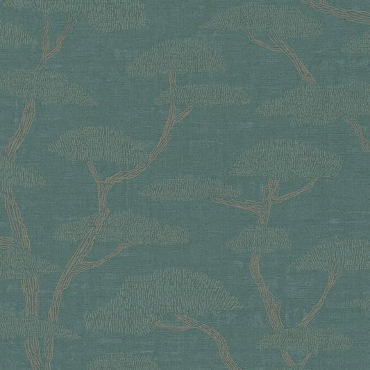 Galerie Wallcoverings Fusion Chinoiserie Tree Motif Galerie Wallcoverings  Green   - FS72000