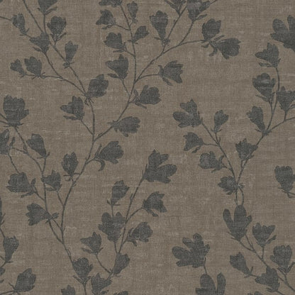 Galerie Wallcoverings Fusion Floral Trail Motif Galerie Wallcoverings  Bronze, Brown   - FS72004