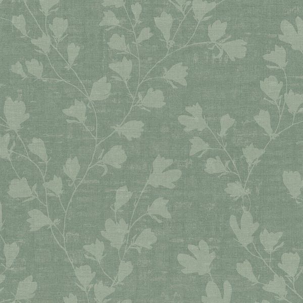 Galerie Wallcoverings Fusion Floral Trail Motif Galerie Wallcoverings  Green   - FS72012