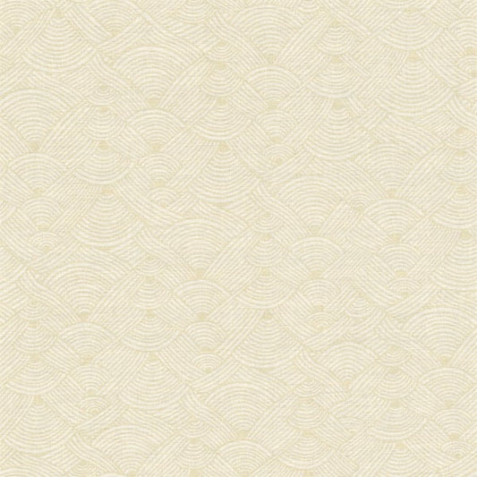Galerie Wallcoverings Fusion Geo Swirl Motif Galerie Wallcoverings  Cream   - FS72025