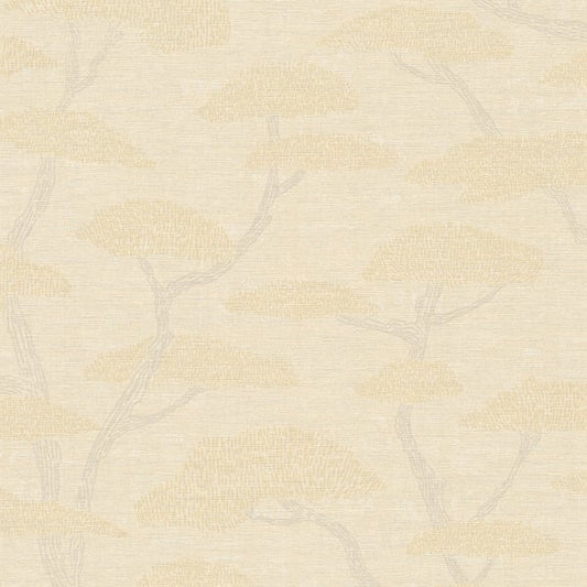 Galerie Wallcoverings Fusion Chinoiserie Tree Motif Galerie Wallcoverings  Beige   - FS72026