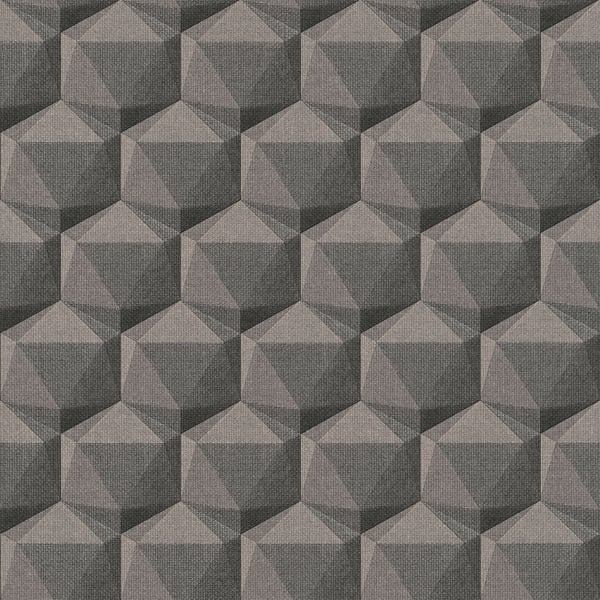 Galerie Wallcoverings Fusion Geometric Motif Galerie Wallcoverings  Silver Grey   - FS72027