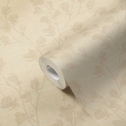Galerie Wallcoverings Fusion Floral Trail Motif Galerie Wallcoverings  Beige   - FS72035