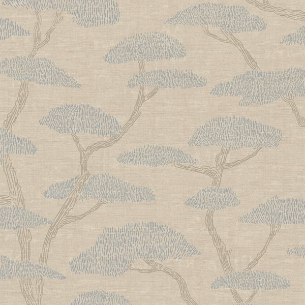 Galerie Wallcoverings Fusion Chinoiserie Tree Motif Galerie Wallcoverings  Beige   - FS72036