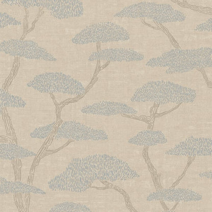 Galerie Wallcoverings Fusion Chinoiserie Tree Motif Galerie Wallcoverings  Beige   - FS72036