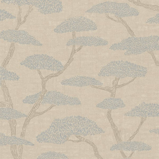 Galerie Wallcoverings Fusion Chinoiserie Tree Motif Galerie Wallcoverings  Beige   - FS72036