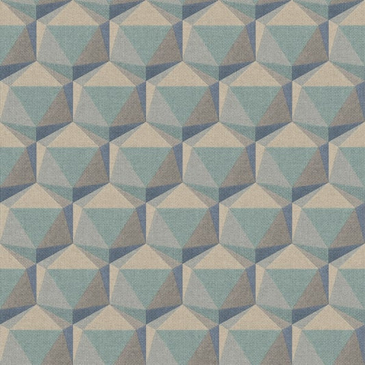 Galerie Wallcoverings Fusion Geometric Motif Galerie Wallcoverings  Blue   - FS72042