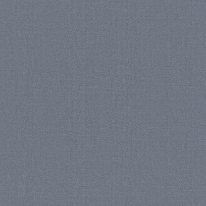 Blue Hessian-effect textured wallpaper with a soft matte finish.
