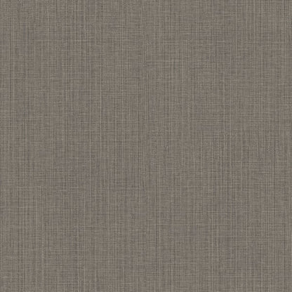 Taupe-gray wallcovering with a subtle plain chevron pattern.