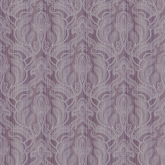 Galerie Wallcoverings Nordic Elements Metallic Damask Galerie Wallcoverings  Purple, Lilac   - G34147