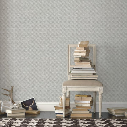 Galerie Wallcoverings Nostalgie Diamond Plate Galerie Wallcoverings  Silver Grey   - G45175