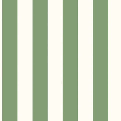 Galerie Wallcoverings Smart Stripes 3 Awning Stripe Galerie Wallcoverings  Green   - G45401