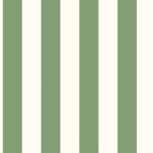 Galerie Wallcoverings Smart Stripes 3 Awning Stripe Galerie Wallcoverings  Green   - G45401