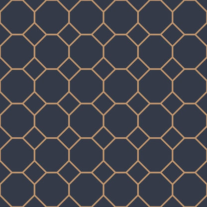 Galerie Wallcoverings Just Kitchens Bee Hive Galerie Wallcoverings  Blue   - G45403