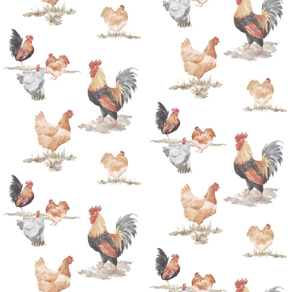 Galerie Wallcoverings Just Kitchens Free Range Galerie Wallcoverings  Red   - G45415