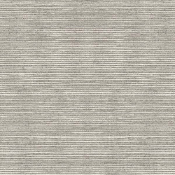 Galerie Wallcoverings Just Kitchens Grasscloth Galerie Wallcoverings  Silver Grey   - G45420